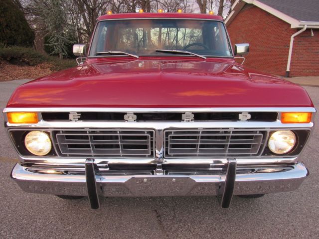 1977 Red Ford Other Pickups Pickup Truck