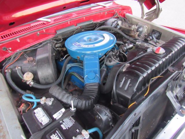 1977 Red Ford Other Pickups Pickup Truck