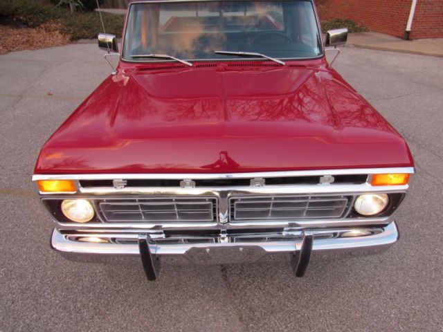 1977 Red Ford Other Pickups Pickup Truck