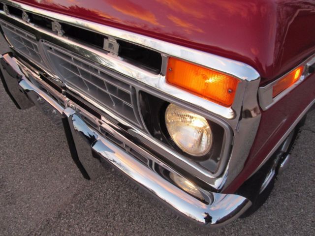 1977 Red Ford Other Pickups Pickup Truck