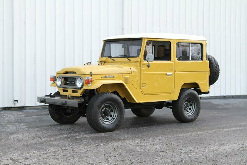 1977 Yellow Toyota Land Cruiser