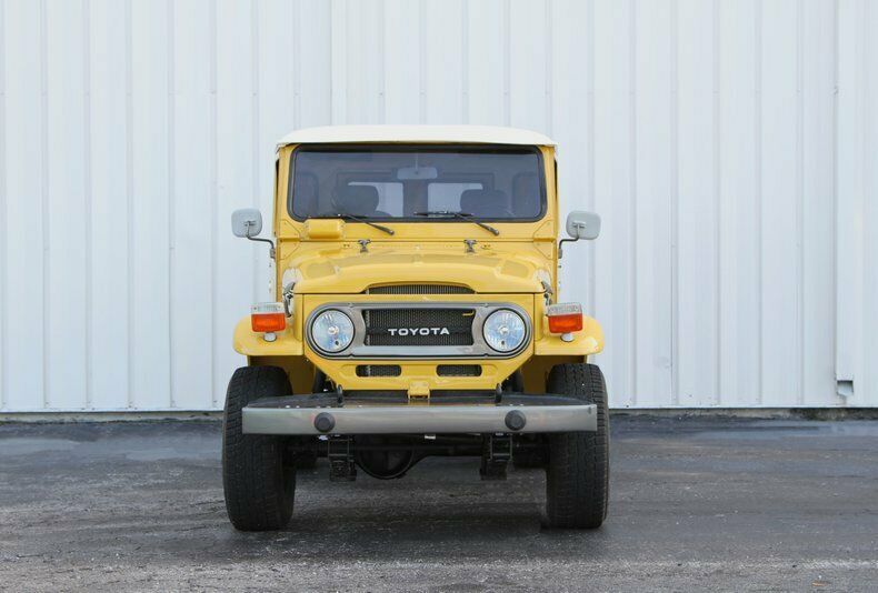 1977 Yellow Toyota Land Cruiser
