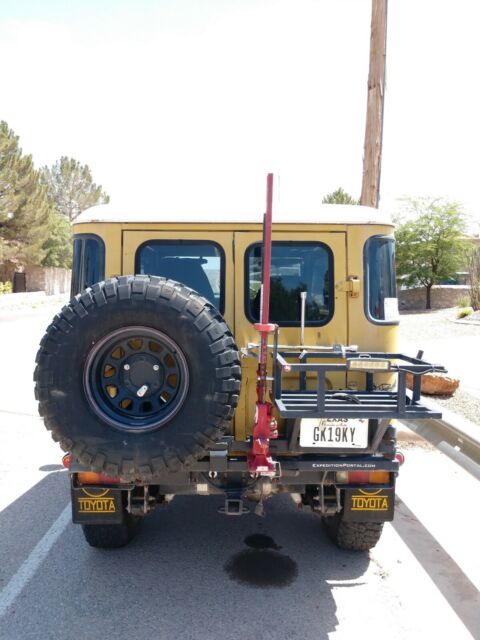 1977 Mustard Toyota Land Cruiser