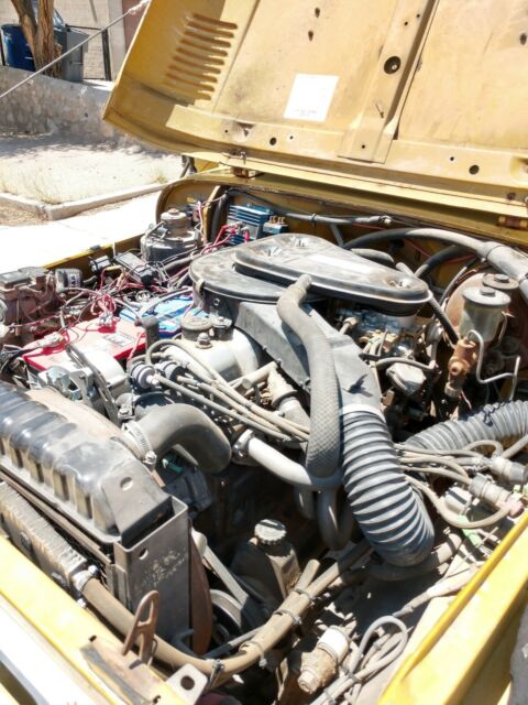 1977 Mustard Toyota Land Cruiser