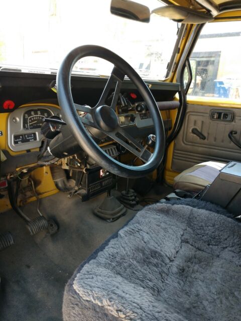 1977 Mustard Toyota Land Cruiser