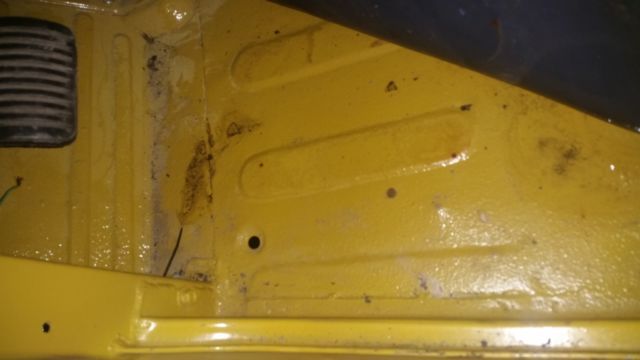 1977 Yellow Toyota Land Cruiser hard top