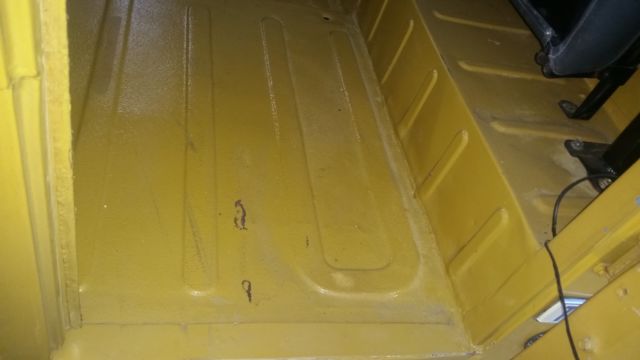 1977 Yellow Toyota Land Cruiser hard top