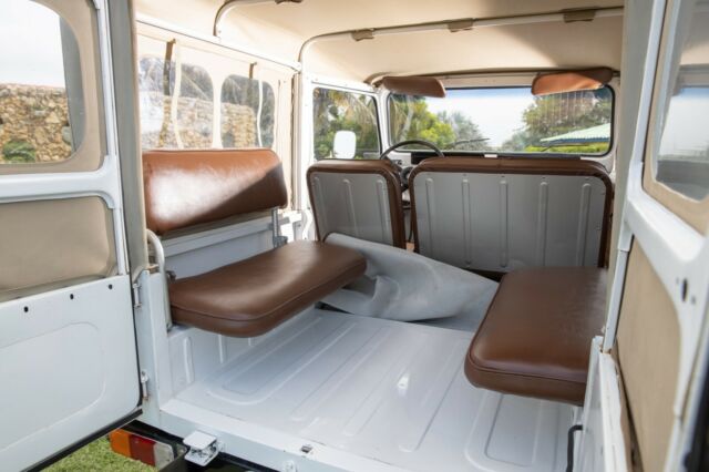 1977 White Toyota Land Cruiser Convertible