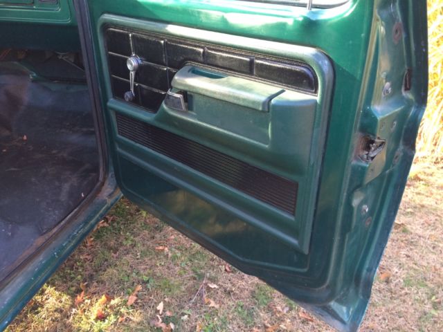 1977 GREEN Ford F-150 STEP SIDE