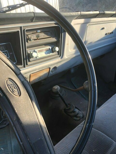 1977 Blue Ford F-150 Standard Cab Pickup