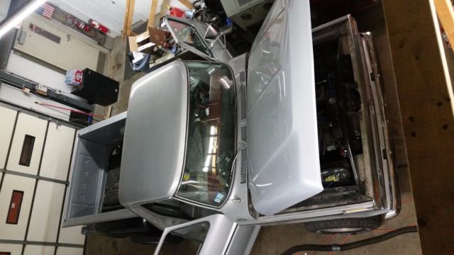 1977 gray Ford F-100 Standard Cab Pickup