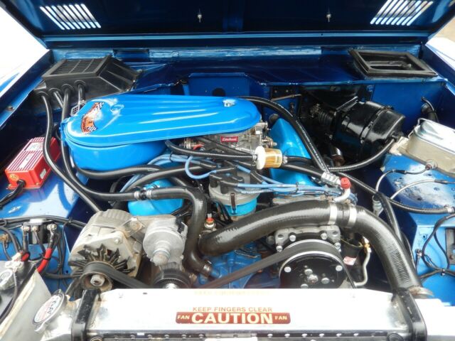 1977 Blue Ford Bronco SUV