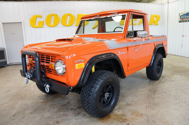 1977 Orange Ford Bronco --