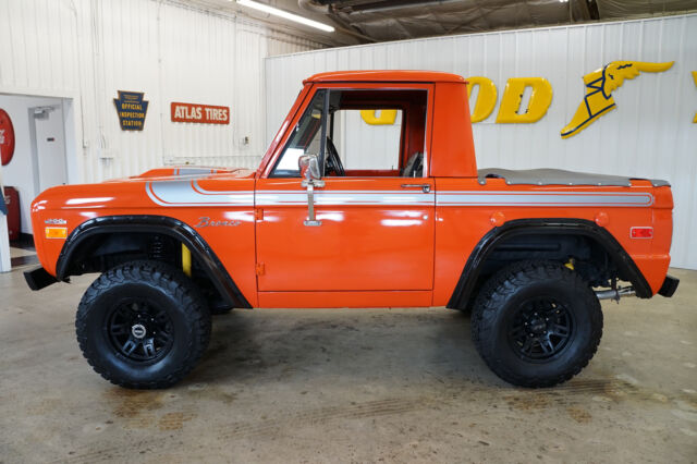 1977 Orange Ford Bronco --