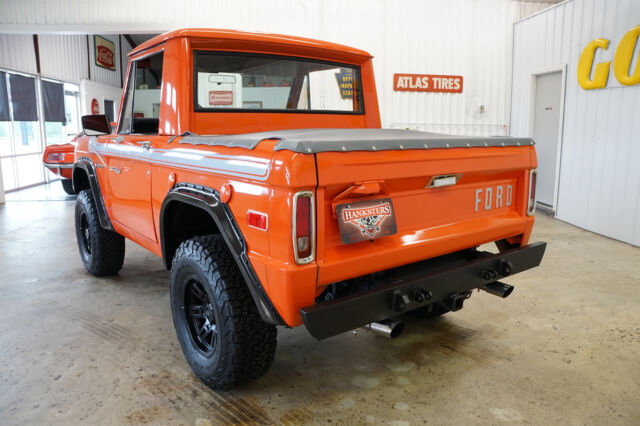 1977 Orange Ford Bronco --
