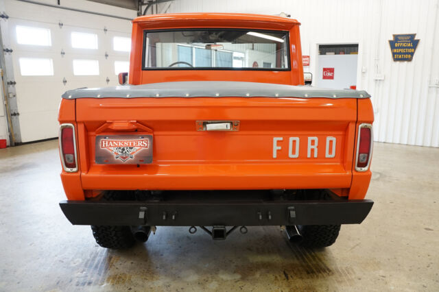 1977 Orange Ford Bronco --