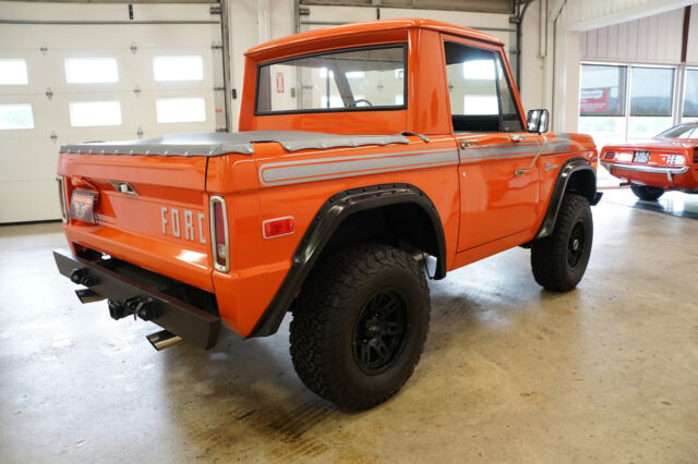 1977 Orange Ford Bronco --