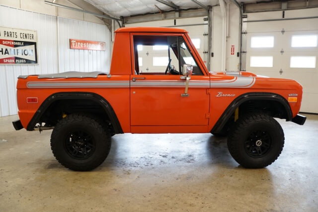 1977 Orange Ford Bronco --