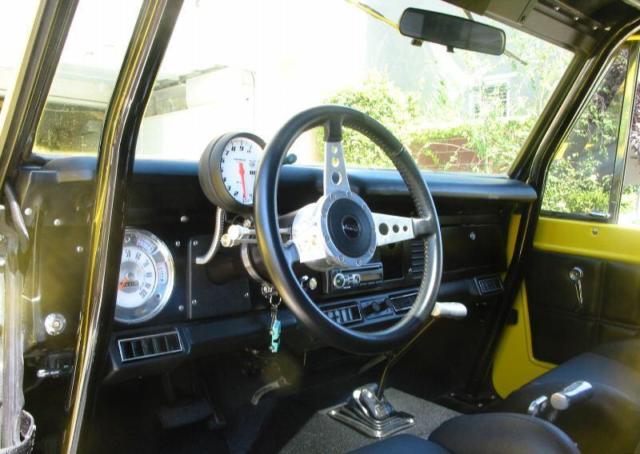 1977 Yellow Ford Bronco