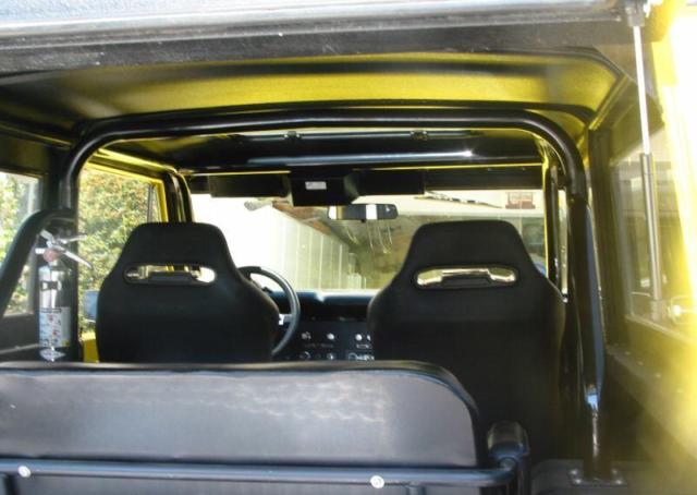 1977 Yellow Ford Bronco