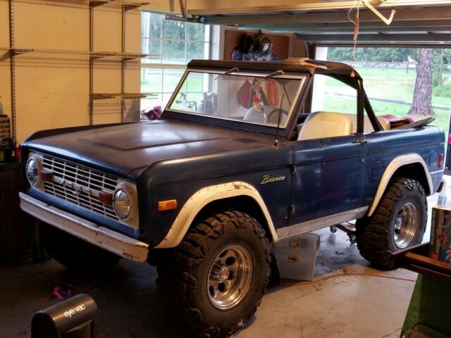 1977 BLUE Ford Bronco CONVERTIBLE