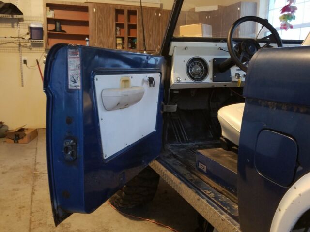 1977 BLUE Ford Bronco CONVERTIBLE