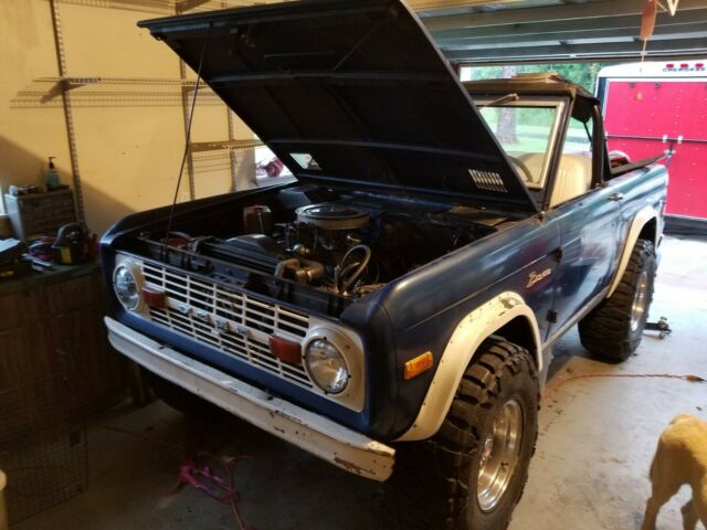 1977 BLUE Ford Bronco CONVERTIBLE