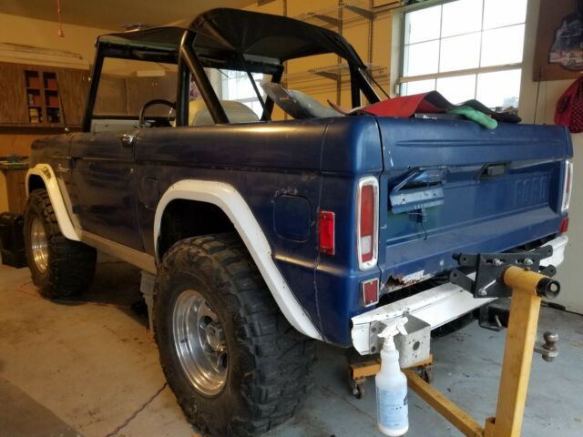 1977 BLUE Ford Bronco CONVERTIBLE