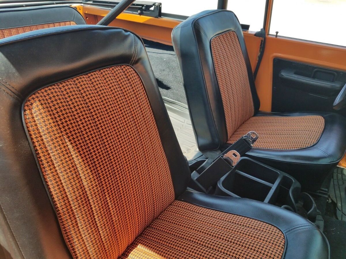 1977 Orange Ford Bronco