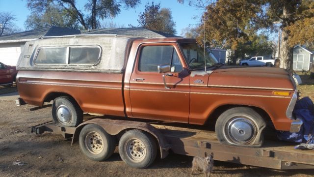 1977 Brown Ford F-100