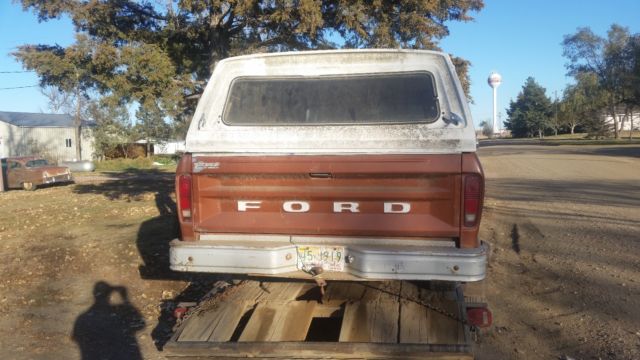 1977 Brown Ford F-100