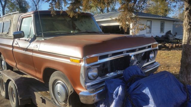 1977 Brown Ford F-100