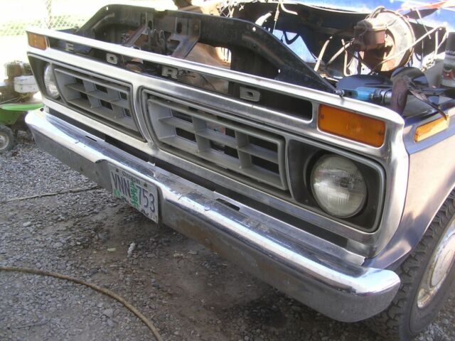 1977 Blue Ford F-100