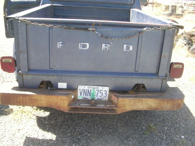 1977 Blue Ford F-100