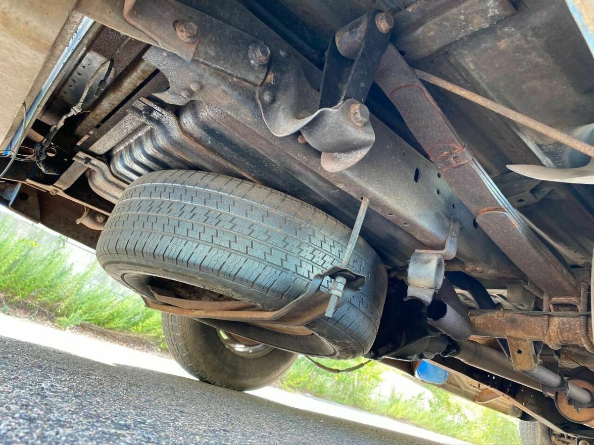 1977 Blue Ford F-100 Pickup Truck