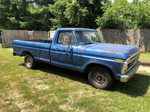 1977 Blue Chevrolet Other Pickups long bed