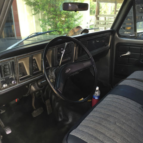 1977 Gray Ford F-100 Cab & Chassis