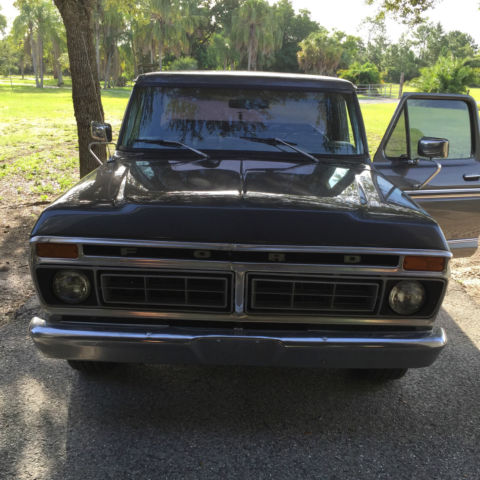 1977 Gray Ford F-100 Cab & Chassis