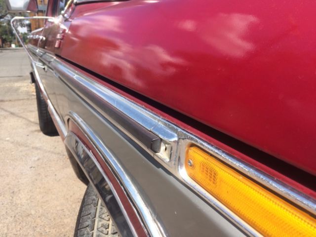 1977 Red Ford F-100 Cab & Chassis