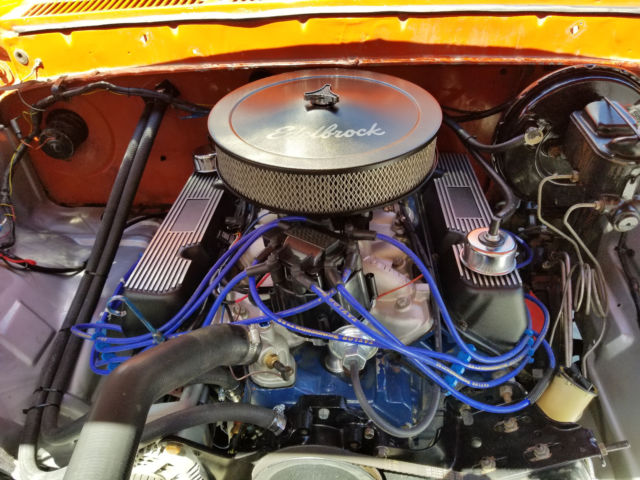 1977 Orange Ford F-150 Standard Cab Pickup