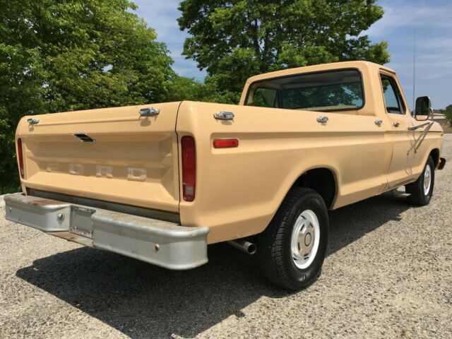 1977 Tan Ford F-150 Standard Cab Pickup