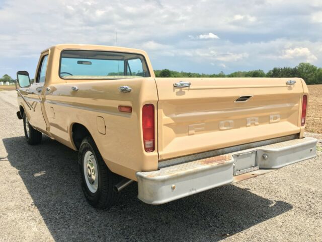1977 Tan Ford F-150 Standard Cab Pickup