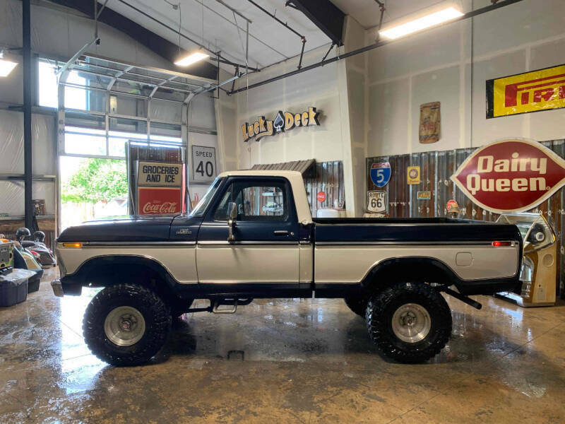 1977 Blue Ford Other Pickups Pickup Truck