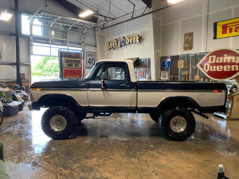 1977 Blue Ford Other Pickups Pickup Truck