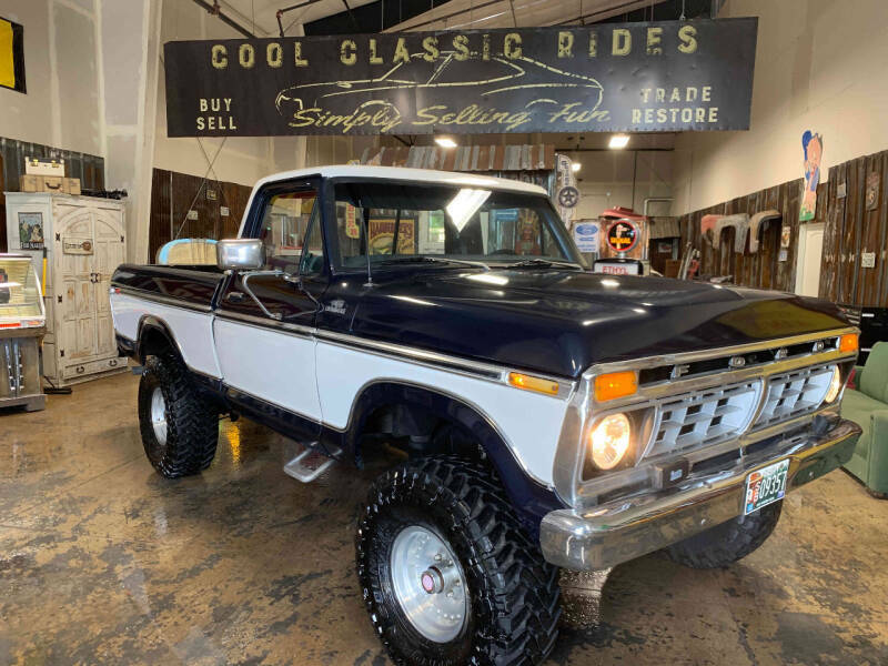 1977 Blue Ford Other Pickups Pickup Truck