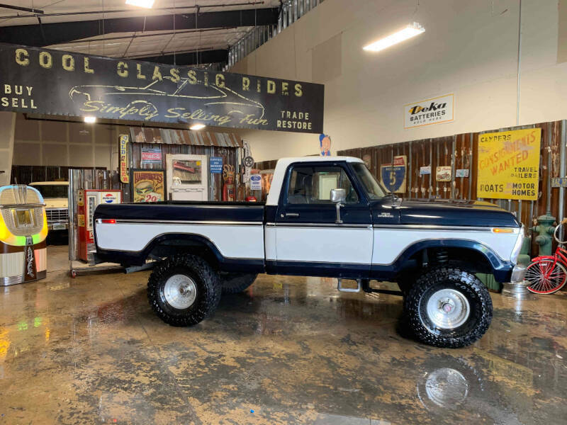 1977 Blue Ford Other Pickups Pickup Truck