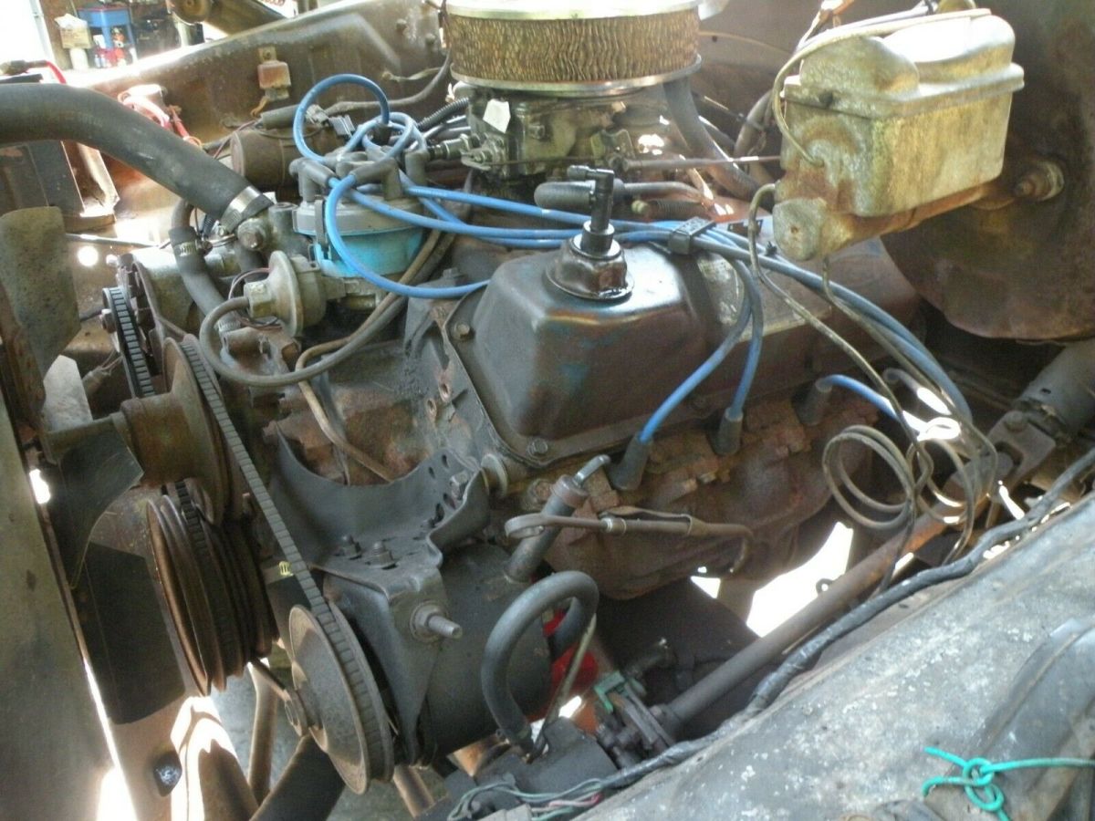 1977 Blue and White Ford F-150 Standard Cab Pickup