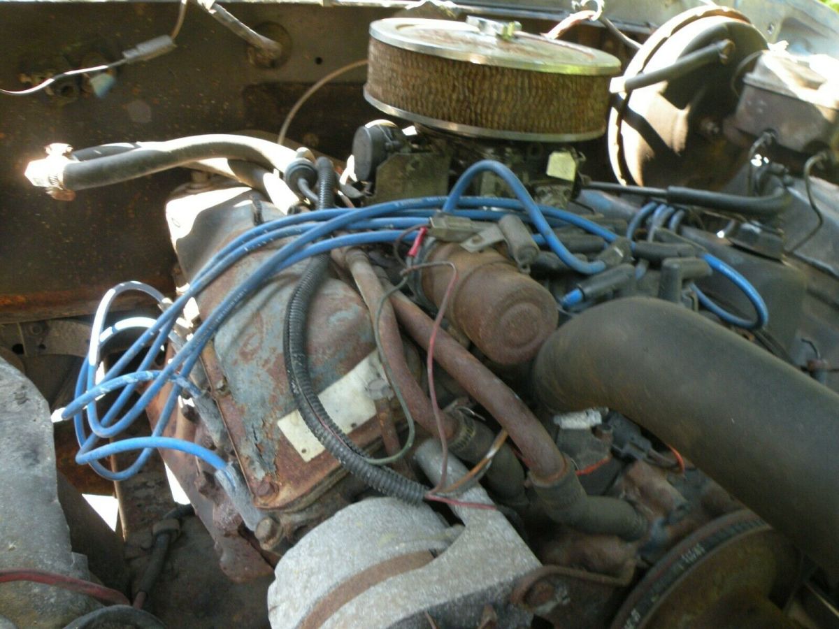 1977 Blue and White Ford F-150 Standard Cab Pickup