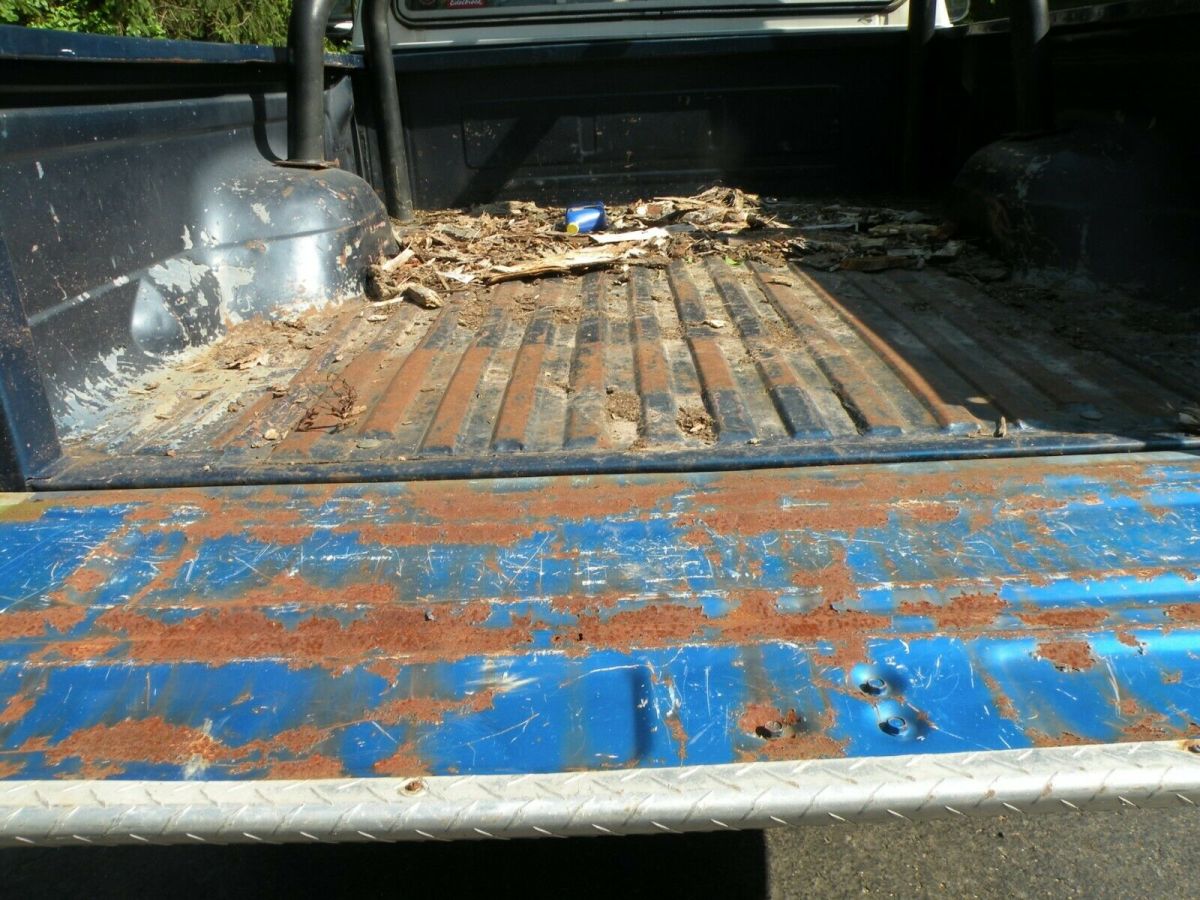 1977 Blue and White Ford F-150 Standard Cab Pickup