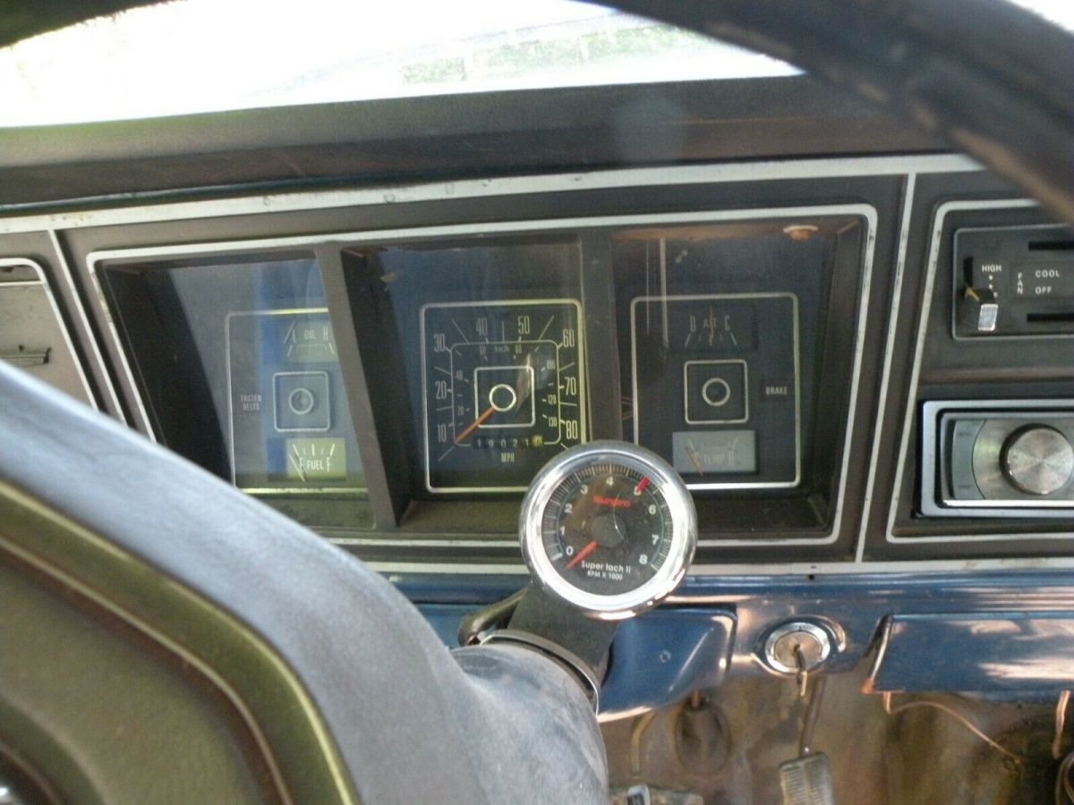 1977 Blue and White Ford F-150 Standard Cab Pickup